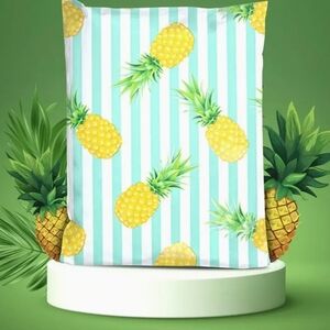 Set of 25 Pineapple print 10x13 in Poly mailer bags